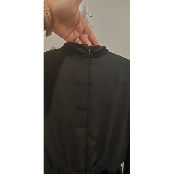 LUCCA Black Romper - Picture 9 of 9